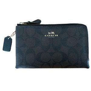 Coach Double Zipper Wallet
